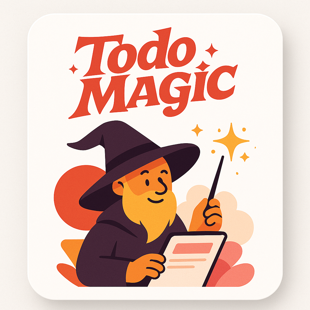 Todo Magic Wizard on Landing Page